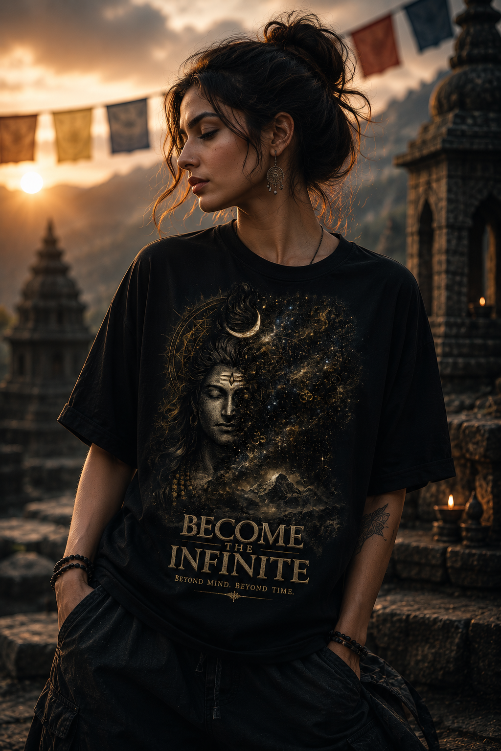 Become The Infinite Oversized Tee