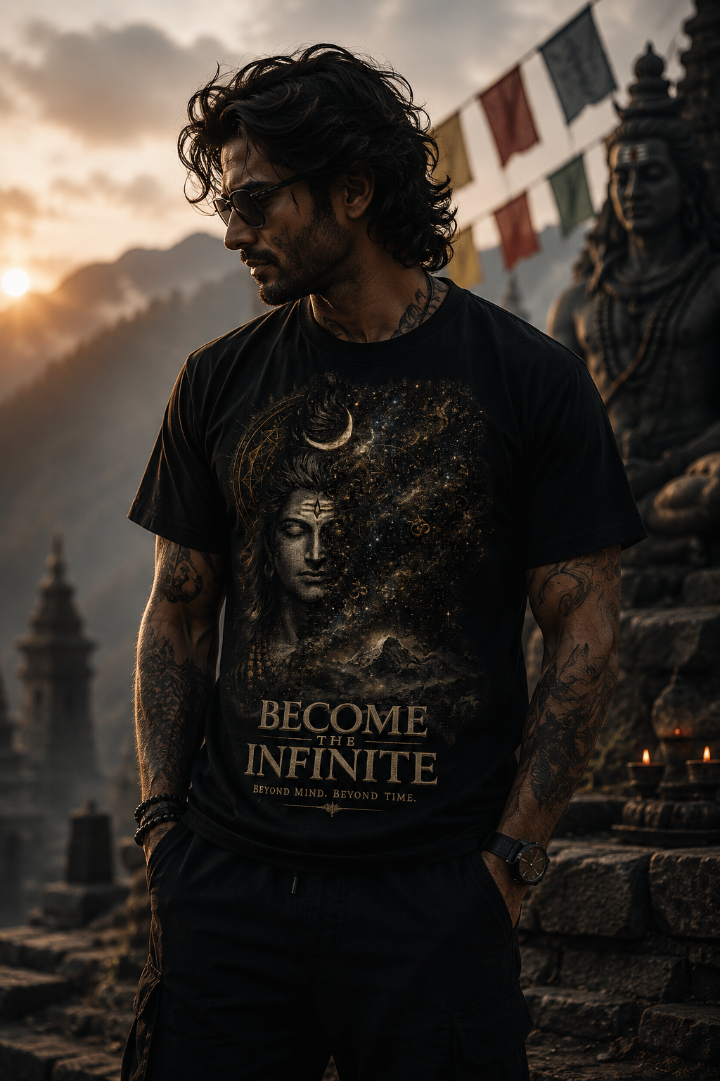 Become The Infinite Oversized Tee