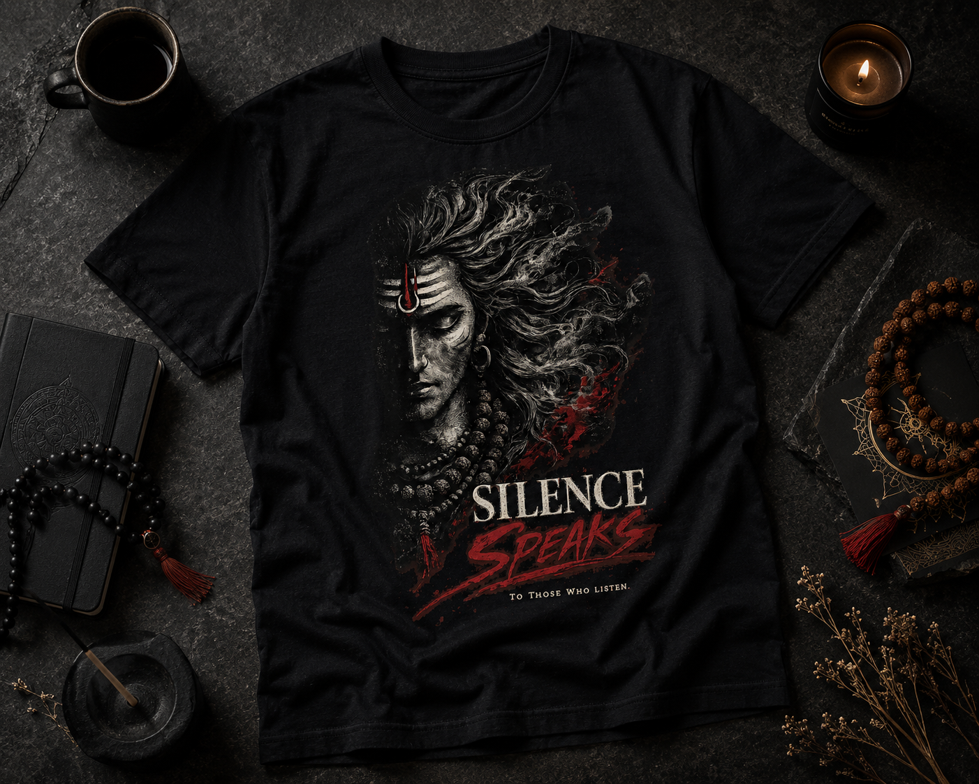 Silence Speaks Oversized Tee